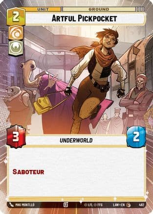 Artful Pickpocket (Hyperspace) |  (482)  [A Lawless Time]