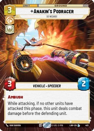 Anakin's Podracer - So Wizard! (Hyperspace) |  (483)  [A Lawless Time]