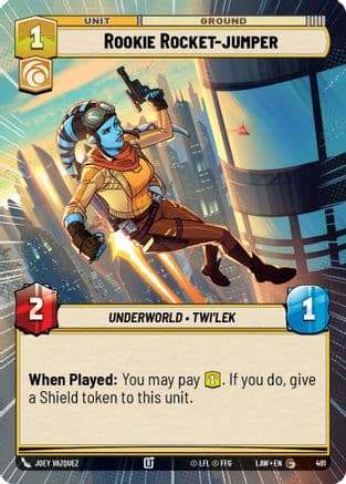 Rookie Rocket-jumper (Hyperspace) |  (491)  [A Lawless Time]