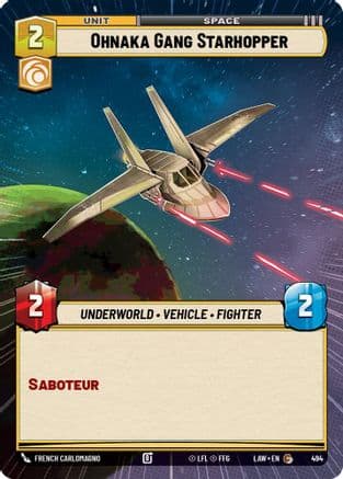 Ohnaka Gang Starhopper (Hyperspace) |  (494)  [A Lawless Time]