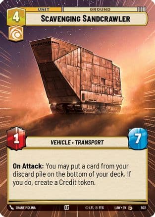 Scavenging Sandcrawler (Hyperspace) |  (502)  [A Lawless Time]