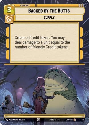 Backed by the Hutts (Hyperspace) |  (511)  [A Lawless Time]