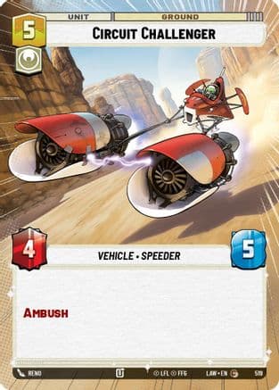Circuit Challenger (Hyperspace) |  (519)  [A Lawless Time]