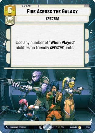 Fire Across the Galaxy (Hyperspace) |  (520)  [A Lawless Time]