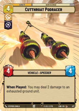 Cutthroat Podracer (Hyperspace) |  (477)  [A Lawless Time]