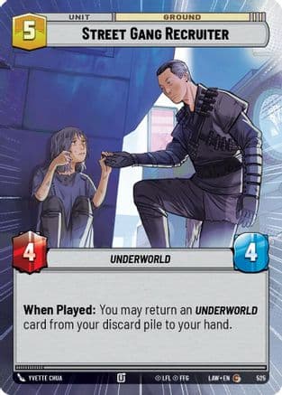 Street Gang Recruiter (Hyperspace) |  (525)  [A Lawless Time]