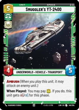 Smuggler's YT-2400 |  (148/264)  [A Lawless Time]