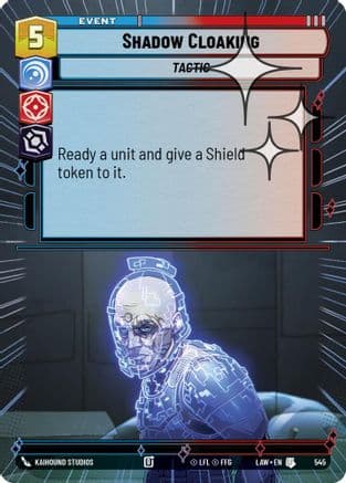 Shadow Cloaking (Hyperspace Foil) | Foil (545)  [A Lawless Time]