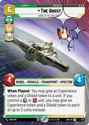 The Ghost - Home of the Spectres (Hyperspace Foil) | Foil (571)  [A Lawless Time]
