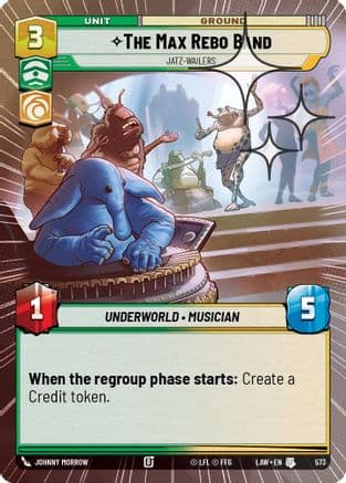 The Max Rebo Band - Jatz-Wailers (Hyperspace Foil) | Foil (573)  [A Lawless Time]