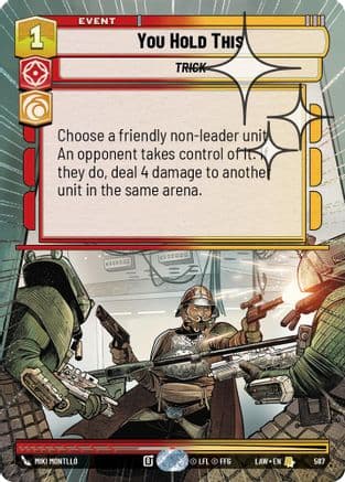 You Hold This (Hyperspace Foil) | Foil (587)  [A Lawless Time]