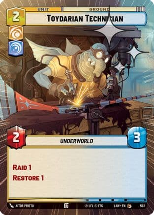 Toydarian Technician (Hyperspace Foil) | Foil (592)  [A Lawless Time]