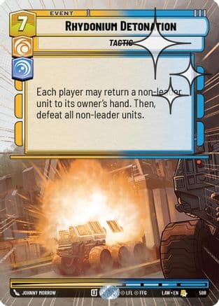 Rhydonium Detonation (Hyperspace Foil) | Foil (598)  [A Lawless Time]