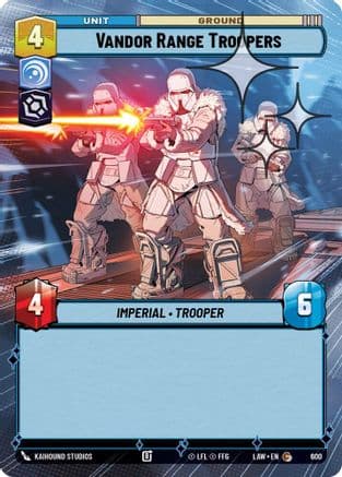 Vandor Range Troopers (Hyperspace Foil) | Foil (600)  [A Lawless Time]