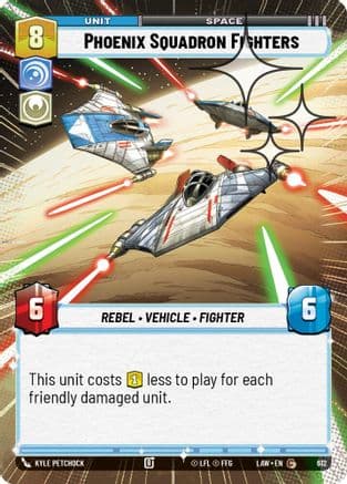 Phoenix Squadron Fighters (Hyperspace Foil) | Foil (612)  [A Lawless Time]
