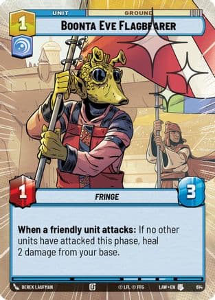 Boonta Eve Flagbearer (Hyperspace Foil) | Foil (614)  [A Lawless Time]
