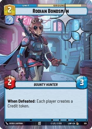 Rodian Bondsman (Hyperspace Foil) | Foil (618)  [A Lawless Time]