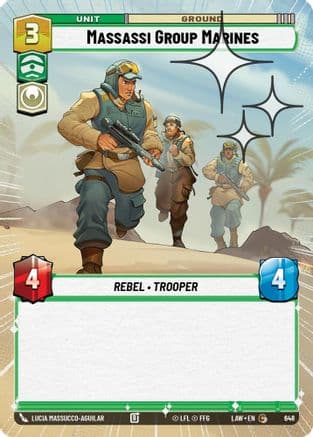 Massassi Group Marines (Hyperspace Foil) | Foil (648)  [A Lawless Time]