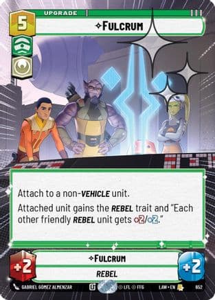 Fulcrum (Hyperspace Foil) | Foil (652)  [A Lawless Time]