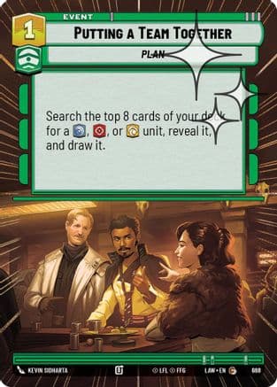 Putting a Team Together (Hyperspace Foil) | Foil (668)  [A Lawless Time]