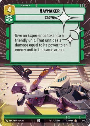 Haymaker (Hyperspace Foil) | Foil (670)  [A Lawless Time]