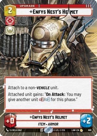 Enfys Nest's Helmet (Hyperspace Foil) | Foil (688)  [A Lawless Time]