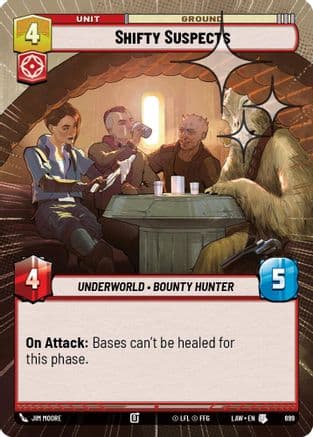 Shifty Suspects (Hyperspace Foil) | Foil (699)  [A Lawless Time]