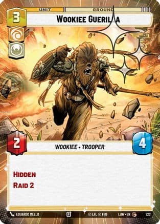 Wookiee Guerilla (Hyperspace Foil) | Foil (722)  [A Lawless Time]