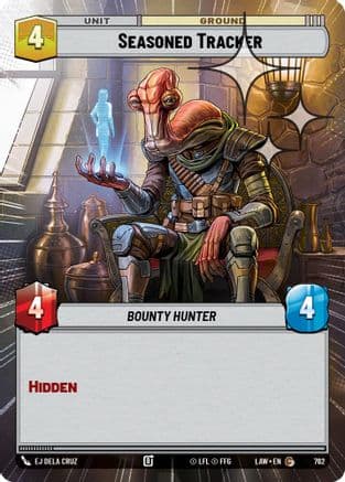 Seasoned Tracker (Hyperspace Foil) | Foil (762)  [A Lawless Time]