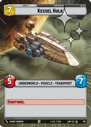 Kessel Hulk (Hyperspace Foil) | Foil (765)  [A Lawless Time]