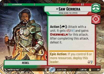 Saw Gerrera - Bring Down the Empire (Hyperspace) |  (265)  [A Lawless Time]