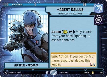 Agent Kallus - Reconsider Your Allegiance (Hyperspace) |  (267)  [A Lawless Time]