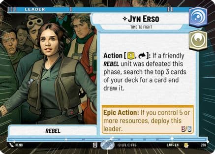 Jyn Erso - Time to Fight (Hyperspace) |  (269)  [A Lawless Time]