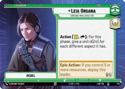 Leia Organa - Someone Who Loves You (Hyperspace) |  (274)  [A Lawless Time]