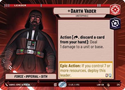 Darth Vader - Unstoppable (Hyperspace) |  (275)  [A Lawless Time]