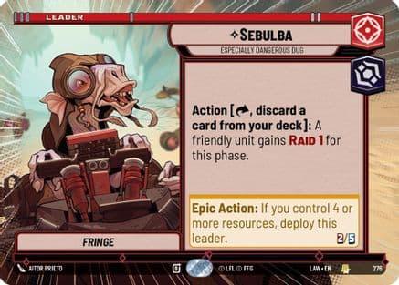 Sebulba - Especially Dangerous Dug (Hyperspace) |  (276)  [A Lawless Time]