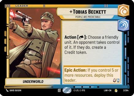 Tobias Beckett - People are Predictable |  (2/264)  [A Lawless Time]