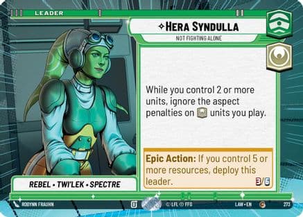Hera Syndulla - Not Fighting Alone (Hyperspace) |  (273)  [A Lawless Time]