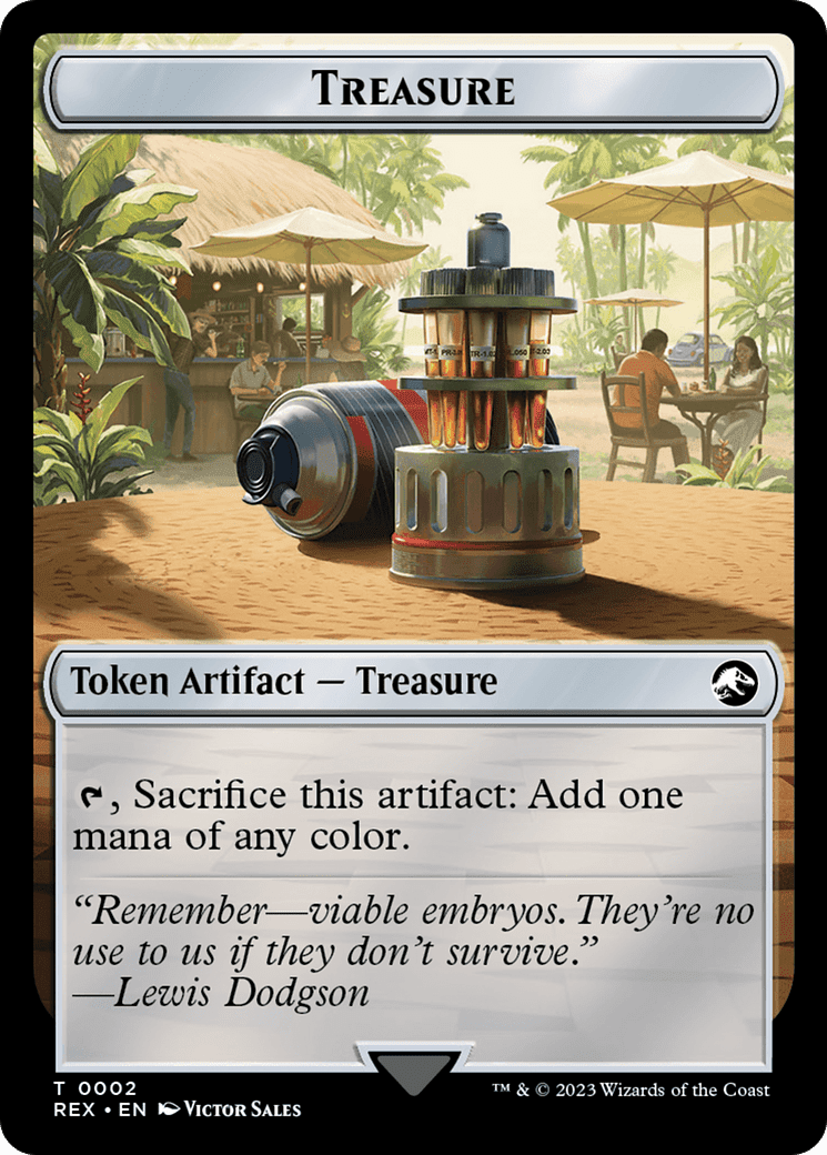 Treasure Token [Jurassic World Collection Tokens] Foil