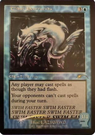 Tidal Barracuda |  Foil (7105) [Secret Lair Drop Series]