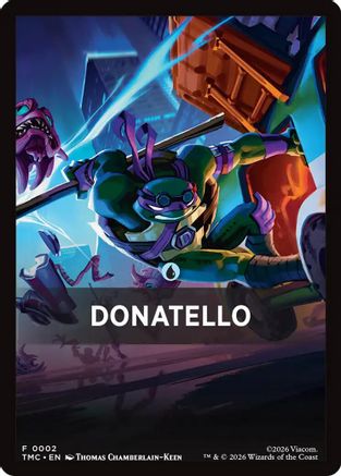 Donatello Theme Card |  (002) [Commander: Teenage Mutant Ninja Turtles]