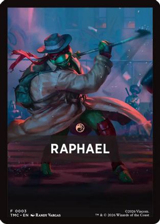 Raphael Theme Card |  (003) [Commander: Teenage Mutant Ninja Turtles]