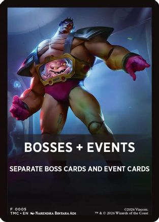 Bosses + Events |  (005) [Commander: Teenage Mutant Ninja Turtles]