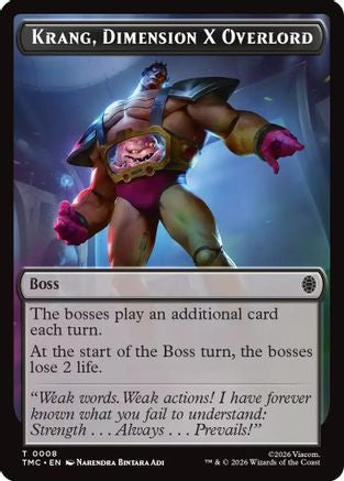 Krang, Dimension X Overlord |  (008) [Commander: Teenage Mutant Ninja Turtles]