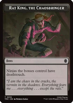 Rat King, The Chaosbringer |  (010) [Commander: Teenage Mutant Ninja Turtles]