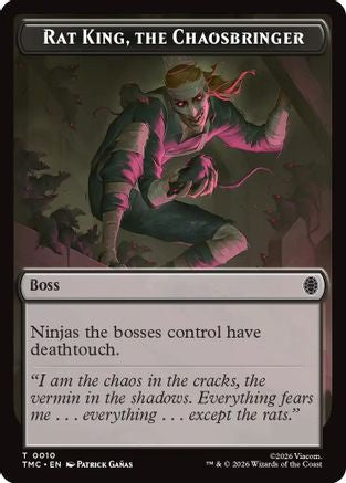 Rat King, The Chaosbringer |  (010) [Commander: Teenage Mutant Ninja Turtles]