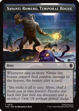Savanti Romero, Temporal Rogue |  (012) [Commander: Teenage Mutant Ninja Turtles]