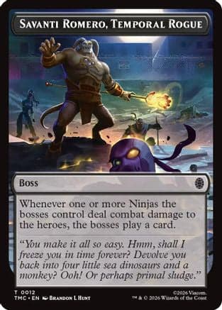 Savanti Romero, Temporal Rogue |  (012) [Commander: Teenage Mutant Ninja Turtles]