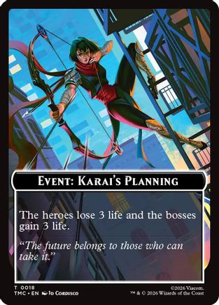 Event: Karai's Planning |  (018) [Commander: Teenage Mutant Ninja Turtles]