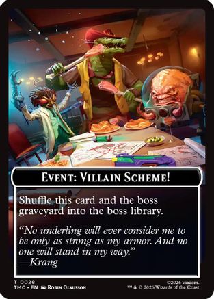 Event: Villain Scheme! |  (028) [Commander: Teenage Mutant Ninja Turtles]